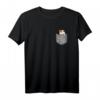Lustiges Hamster in der Brusttasche T-Shirt - Einzigartiges Design für Tierliebhaber, perfekt als Geschenk für Geburtstage und Weihnachten