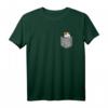 Lustiges Hamster in der Brusttasche T-Shirt - Einzigartiges Design für Tierliebhaber, perfekt als Geschenk für Geburtstage und Weihnachten