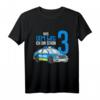 Kinder 3. Geburtstag Polizei T-Shirt - Perfektes Geschenk für kleine Polizisten, Junge Geburtstagsoutfit mit Polizei-Design