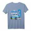 Kinder 3. Geburtstag Polizei T-Shirt - Perfektes Geschenk für kleine Polizisten, Junge Geburtstagsoutfit mit Polizei-Design
