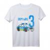 Kinder 3. Geburtstag Polizei T-Shirt - Perfektes Geschenk für kleine Polizisten, Junge Geburtstagsoutfit mit Polizei-Design