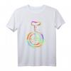 Farbfrohes Einrad Fahren T-Shirt – Lustiges Radsport Design für Frauen und Kinder, Perfekt als Geschenk zum Geburtstag, Weihnachten & Muttertag