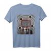Weirdcore Aesthetic Optische Täuschung T-Shirt mit Creepy Eyes - Perfektes Geschenk für Oddcore, Traumacore & Chaoscore Fans