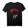Faultier Paragleiter Gleitschirm T-Shirt – Lustiges Design für Paraglider, Fallschirmspringer & Outdoor-Abenteurer, perfekt als Geschenk