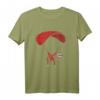 Faultier Paragleiter Gleitschirm T-Shirt – Lustiges Design für Paraglider, Fallschirmspringer & Outdoor-Abenteurer, perfekt als Geschenk