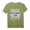 Bass Bässer am Bässten Bassist T-Shirt - Perfektes Geschenk für Bassisten, E-Bass Spieler & Rockmusik Fans
