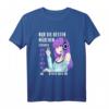 Anime Mädchen zocken Gaming Anime Manga Merch T-Shirt – Perfektes Geschenk für Anime- und Gaming-Fans, Kawaii Teenager, Japanische Kultur