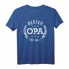 Bester Opa der Welt T-Shirt – Perfektes Geschenk für Großväter zum Vatertag & Enkelüberraschung