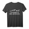 Ich kenne da eine Abkürzung T-Shirt – Perfekt für Wanderer, Bergliebhaber & Outdoor-Fans zu Weihnachten & Geburtstag