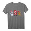 Weihnachten Dabbing Weihnachtsmann T-Shirt – Lustiges Weihnachtsgeschenk für Kinder und Erwachsene, perfekt für die festliche Zeit und Weihnachten mit Tanzspaß