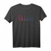 Schachfiguren Kritzelei Farben T-Shirt – Kreatives Schachspiel-Design für Schachspieler und Fans
