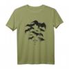 Fliegender Schwarm Fledermäuse - Halloween Bats T-Shirt für Fans von Gothic, Vampire & Horror, perfekt für Kostümpartys und Geschenkideen