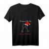 Damen Weihnachts Prosecco Ho Ho Geschenk Sekt T-Shirt mit V-Ausschnitt – Lustiges Weihnachtsgeschenk für Mädels, Freundinnen & Kolleginnen
