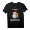 Frohe Schweinachten Meerschweinchen Weihnachten T-Shirt – Das perfekte Geschenk für Meerschweinchenliebhaberinnen und -liebhaber zu Weihnachten