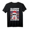 Glühwein Digga Glühwein Weihnachts Ugly Christmas T-Shirt – Lustiges Weihnachtsmotiv mit Schaf für Familie, Freunde und Weihnachtsmarkt