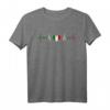 Italien Herz Italiener Herzschlag EKG Puls T-Shirt – Stolz auf Italien mit Flagge & Design, ideales Geschenk