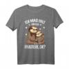 Faultier Ich mag halt Faultiere Damen Kinder Mädchen T-Shirt - Süßes Faultier Design Geschenkidee für Faultier-Liebhaber zu Weihnachten & Geburtstag