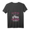 Damen T-Shirt mit Spruch 'Sie Tut Nix Sie Will Nur Motorrad Fahren' – Lustiges Bike V-Ausschnitt Shirt für Motorradfahrerinnen & Biker-Fans