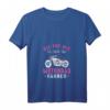 Damen T-Shirt mit Spruch 'Sie Tut Nix Sie Will Nur Motorrad Fahren' – Lustiges Bike V-Ausschnitt Shirt für Motorradfahrerinnen & Biker-Fans
