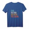 Herren Ford The Man The Myth The Legend T-Shirt – Klassisch geschnitten, doppelt genähter Saum für Autoenthusiasten