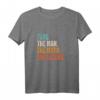 Herren Ford The Man The Myth The Legend T-Shirt – Klassisch geschnitten, doppelt genähter Saum für Autoenthusiasten