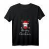Weihnachten Rentier Outift T-Shirt mit V-Ausschnitt für Damen – Festliches Design für Weihnachten & Weihnachtsfeiern