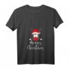 Weihnachten Rentier Outift T-Shirt mit V-Ausschnitt für Damen – Festliches Design für Weihnachten & Weihnachtsfeiern