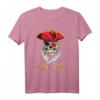 Piratenkopf Totenkopf mit Piratenhut gekreuzte Schwerter T-Shirt – Perfekt für Kinder, Geburtstage, Mottopartys und Halloween