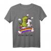 Follow Your Dreams T-Rex Dino Rainbow Lustiges Unicorn Lover T-Shirt – Trendiges Geschenk für Dinosaurier- und Einhorn-Fans zum Geburtstag, Feiertag & Feier