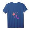 Buntes Damen T-Shirt mit Sternen im Himmel-Design – Perfekt für Freunde, Familie und besondere Anlässe