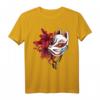 Kitsune Maske Japan Anime T-Shirt - Neunschwänziger Fuchs, Futuristisches Japan Tier, Otaku Geschenk für Anime- und Manga-Fans