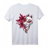 Kitsune Maske Japan Anime T-Shirt - Neunschwänziger Fuchs, Futuristisches Japan Tier, Otaku Geschenk für Anime- und Manga-Fans