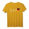 Deutschland Fanartikel Set mit Flagge - T-Shirt, Stirnband & Trikot für Fußball, Eishockey & Handball Fans