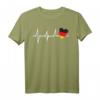 Deutschland Fanartikel Set mit Flagge - T-Shirt, Stirnband & Trikot für Fußball, Eishockey & Handball Fans