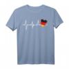 Deutschland Fanartikel Set mit Flagge - T-Shirt, Stirnband & Trikot für Fußball, Eishockey & Handball Fans