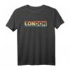 London Souvenir T-Shirt für Männer, Frauen und Kinder – Vintage Style Design als Geschenk oder Erinnerung an London