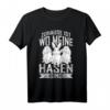 Süßes Hase T-Shirt mit Herzschlag - Perfektes Geschenk für Bunny Liebhaber, Kaninchenfans & Tierfreunde zu Geburtstag, Weihnachten & Ostern