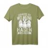 Süßes Hase T-Shirt mit Herzschlag - Perfektes Geschenk für Bunny Liebhaber, Kaninchenfans & Tierfreunde zu Geburtstag, Weihnachten & Ostern