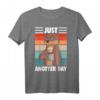 Just Anotter Day Otter Seeotter Männer & Frauen T-Shirt – Lustiges Tiermotiv, Perfektes Geschenk für Otter Liebhaber zu Weihnachten & Geburtstag