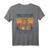 I Hate Morning People Shirt - Lustiges Vintage T-Shirt für Morgenmuffel, Lazy People & Tierliebhaber, Perfekt als Geschenk