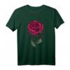 Roses Kunst T-Shirt - Edgy Streetwear mit Rosenmotiv für Teens, Goth, Grunge & Pastell-Ästhetik