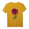 Roses Kunst T-Shirt - Edgy Streetwear mit Rosenmotiv für Teens, Goth, Grunge & Pastell-Ästhetik