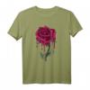 Roses Kunst T-Shirt - Edgy Streetwear mit Rosenmotiv für Teens, Goth, Grunge & Pastell-Ästhetik