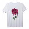 Roses Kunst T-Shirt - Edgy Streetwear mit Rosenmotiv für Teens, Goth, Grunge & Pastell-Ästhetik