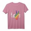 Liebe Peace Zeichen LGBT Regenbogen Gay Pride T-Shirt - Stolzes Supporter-Shirt für Pride Monat, Geburtstags- und Weihnachtsgeschenk