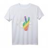 Liebe Peace Zeichen LGBT Regenbogen Gay Pride T-Shirt - Stolzes Supporter-Shirt für Pride Monat, Geburtstags- und Weihnachtsgeschenk