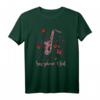 Musiker Saxophonist Mädchen Schmetterling Saxophon T-Shirt - Perfektes Geschenk für Saxophonspieler, Musiker & Musikfans zu Weihnachten & Geburtstag