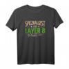 Layer 8 EDV Systemadministrator IT T-Shirt – Lustiges Geschenk für IT-Profis, Programmierer & Systemadministratoren