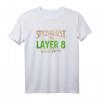 Layer 8 EDV Systemadministrator IT T-Shirt – Lustiges Geschenk für IT-Profis, Programmierer & Systemadministratoren