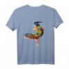 Leopard Gecko Aquarell Reptil Wächter T-Shirt – Perfektes Geschenk für Gecko-Fans und Reptilienliebhaber
